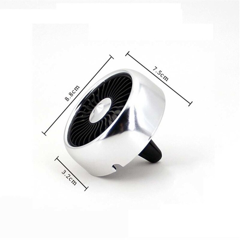 Multi-Functie Auto Airco Ventilator 360 Graden Draaibare 3 Speed Dual Hoofd Usb Auto Air Koelventilator Circulatiepomp auto Levert