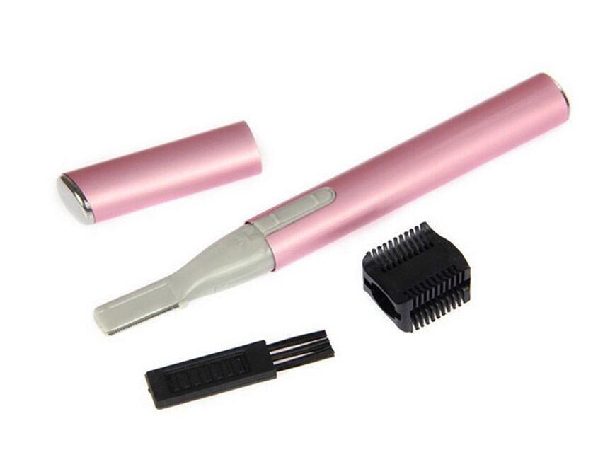 Blade Elektrische Wenkbrauw Trimmer Met Wenkbrauw Kam Borstel Gezicht Wenkbrauw Haar Body Mini Draagbare Scheermes: Default Title