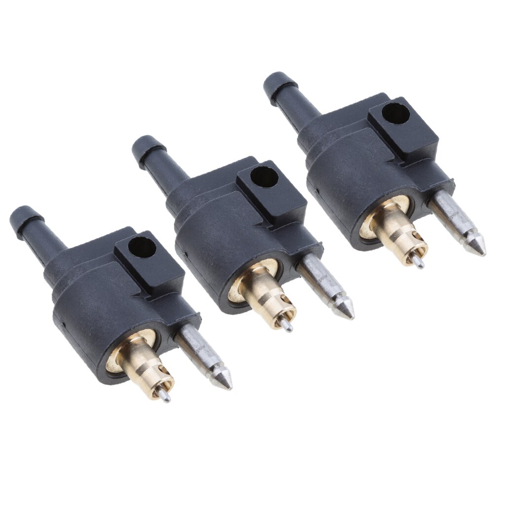 3 stücke Kraftstoff Linie Stecker Quick Connect 1/4 zoll 6mm Männlichen Gas Tank Armaturen Ersetzen für Yamaha Außenborder
