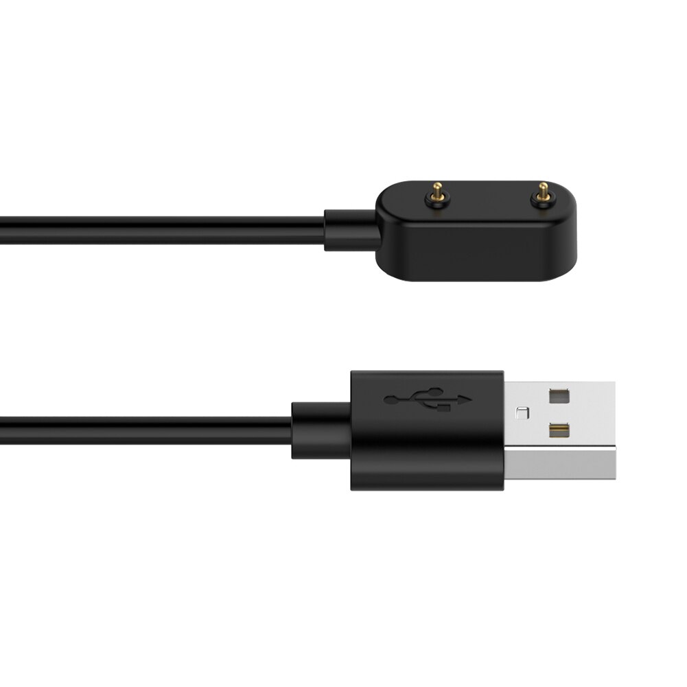 1m usb-ladekabel bærbar for huawei band 6/ watch fit honor band 6/ watch es lader base brakett smart tilbehør