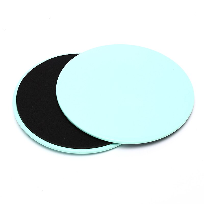 2PCS Fitness Disc Exercise Sliding Plate Gliding Discs Slider For Yoga Gym Core Training Exercise Equipment