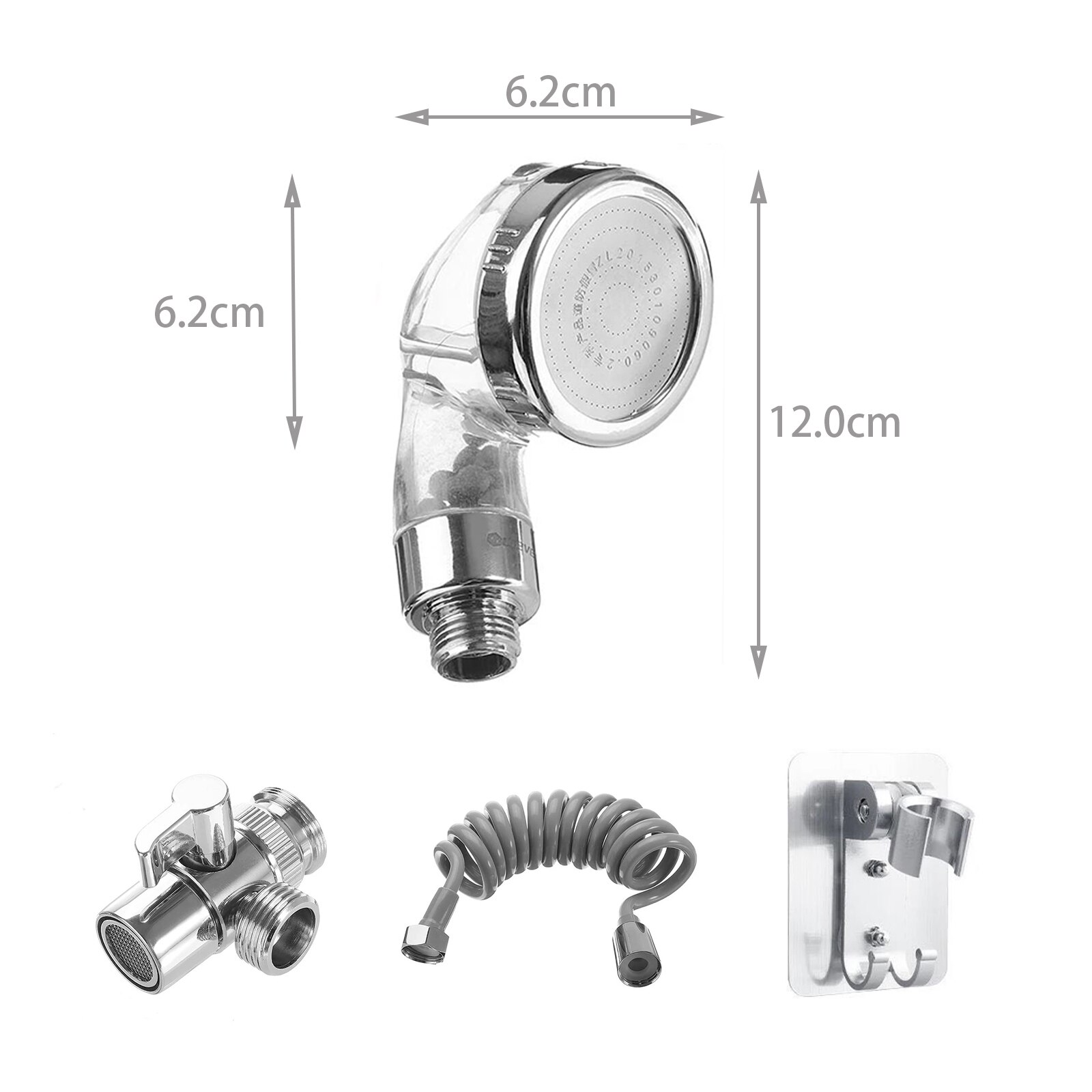 Wastafel Kraan Extender Voor Badkamer Douchekop Extender Wastafelkraan Water Divider Voor Haar Wc Schoonmaken Bidet Sproeiers: Default Title