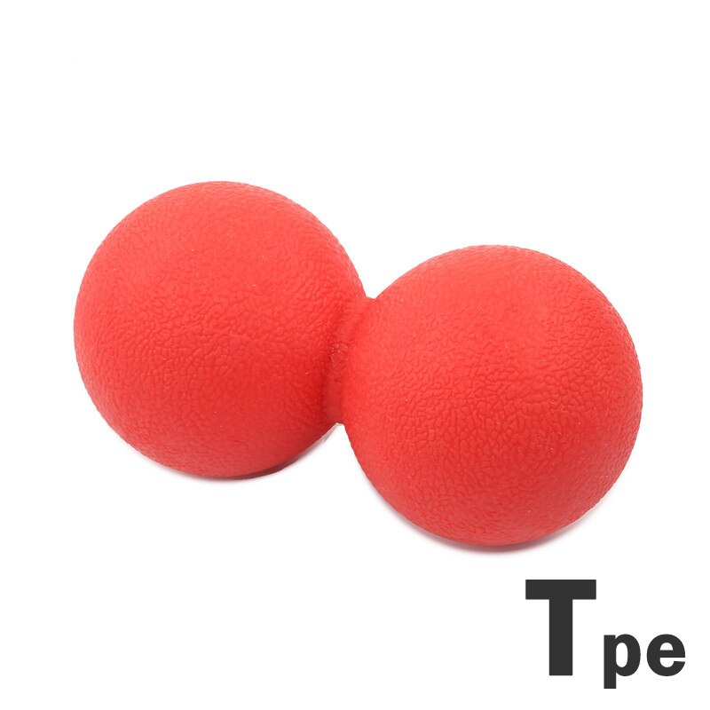 Doppel Lacrosse Ball Fitness Erdnuss Massage Ball Therapie Für Brust Wirbelsäule-Oberen Rücken, Nacken, Schulterblatt