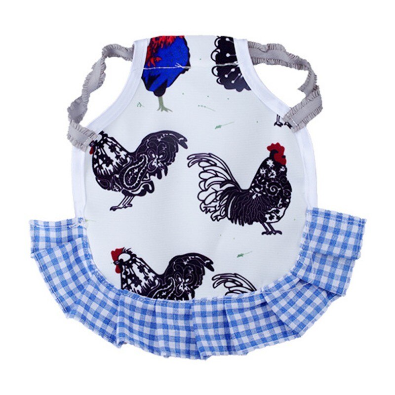 Delantal ajustable para vestido de gallina, Protector de plumas, elástico, suministros para mascotas: A2