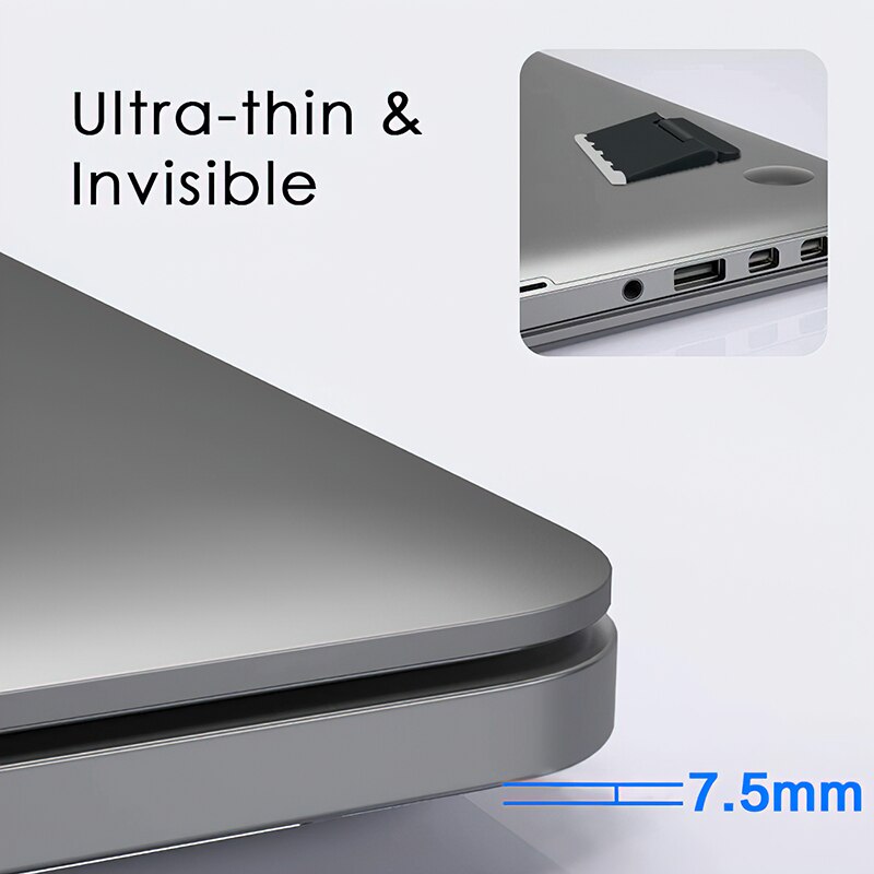 Laptop Stand for Desk Computer Keyboard Stand Foldable Portable Cooling Laptop Stands for Macbook Air Pro Stand 10-18inch Pc