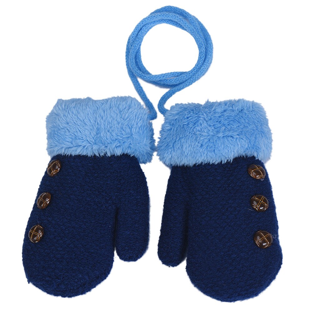 TELOTUNY baby handschuhe neugeborenen winter fäustlinge 0-12 monate gants enfant U71219