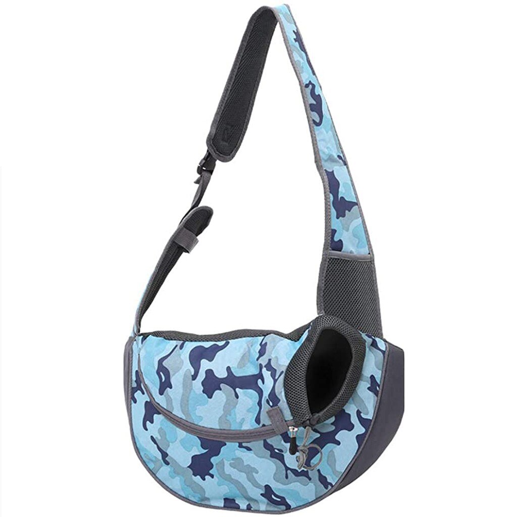 Portable Pet Dog Cat Backpack Carrier Shoulder Bag Rucksack Pet Travelling Bag: Sky Blue