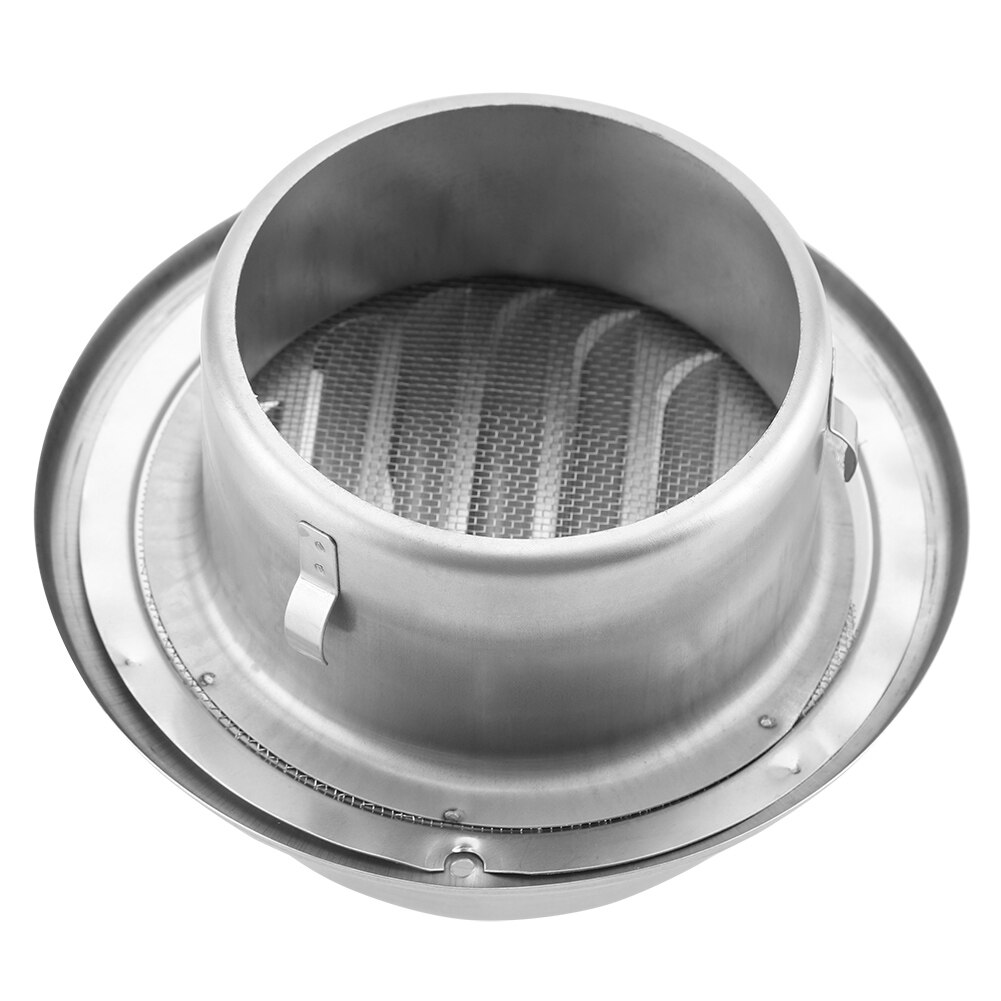 Stainless Steel Adjustable Wall Ceiling Home Air Vent Round Ventilation Duct Cover