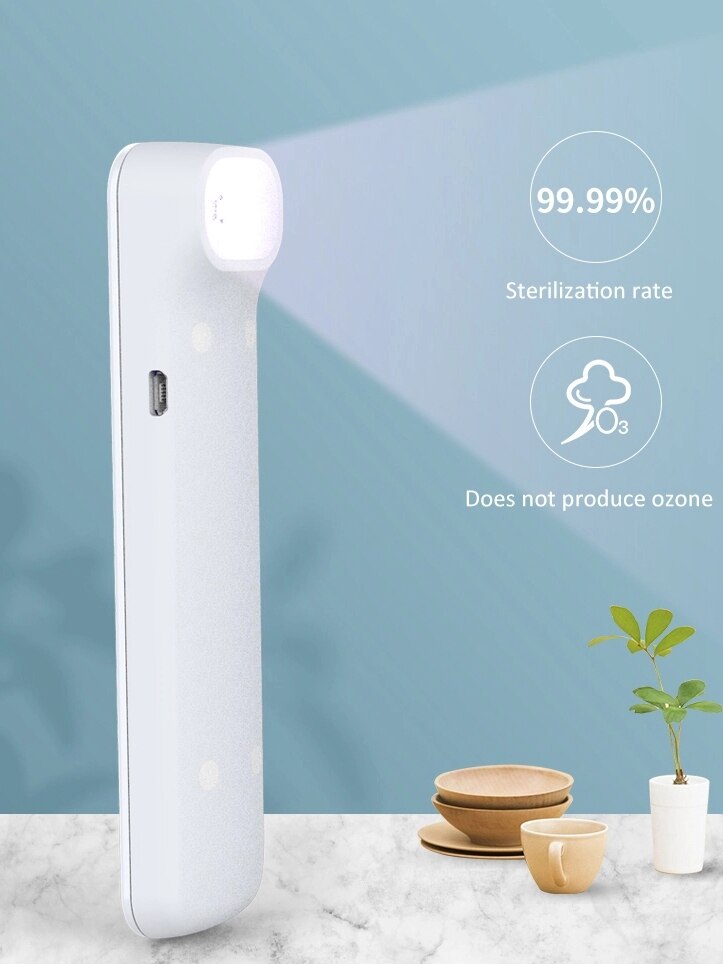 Tragbare Handheld UV-C Licht Entkeimungslampe Wiederaufladbare UV Lampe LED UV Uv Lampen Desinfektion UV Sterilisator Lampen