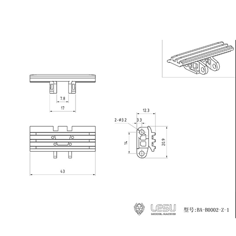 LESU Dekodraht Rot - Für 1/14 RC Traktor & LKW Modellbau