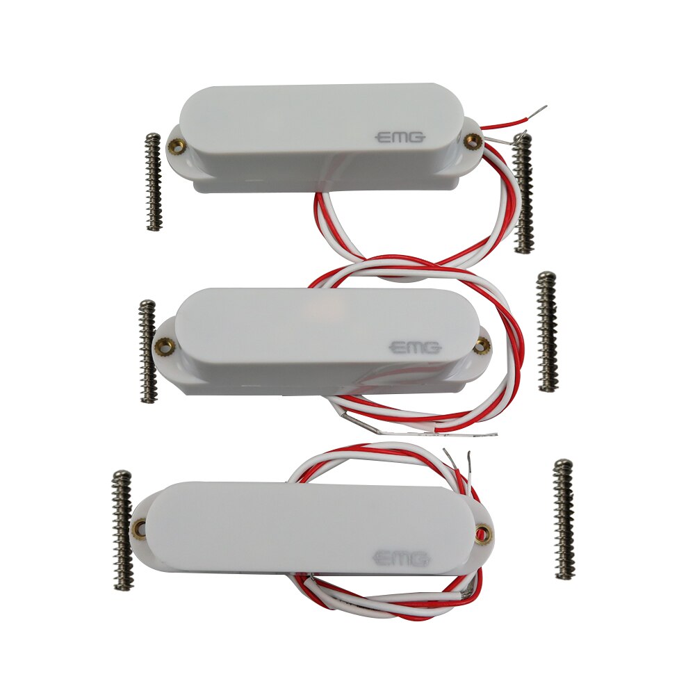 Guitar Pickups SA Active Single Coil Guitar Pickup Set White