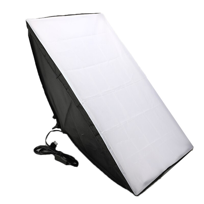 Photo Studio Equipment Soft Box Kit 50x70cm Softbox Photo Box + Four-capped Lamp Holder Lighting for Photographic