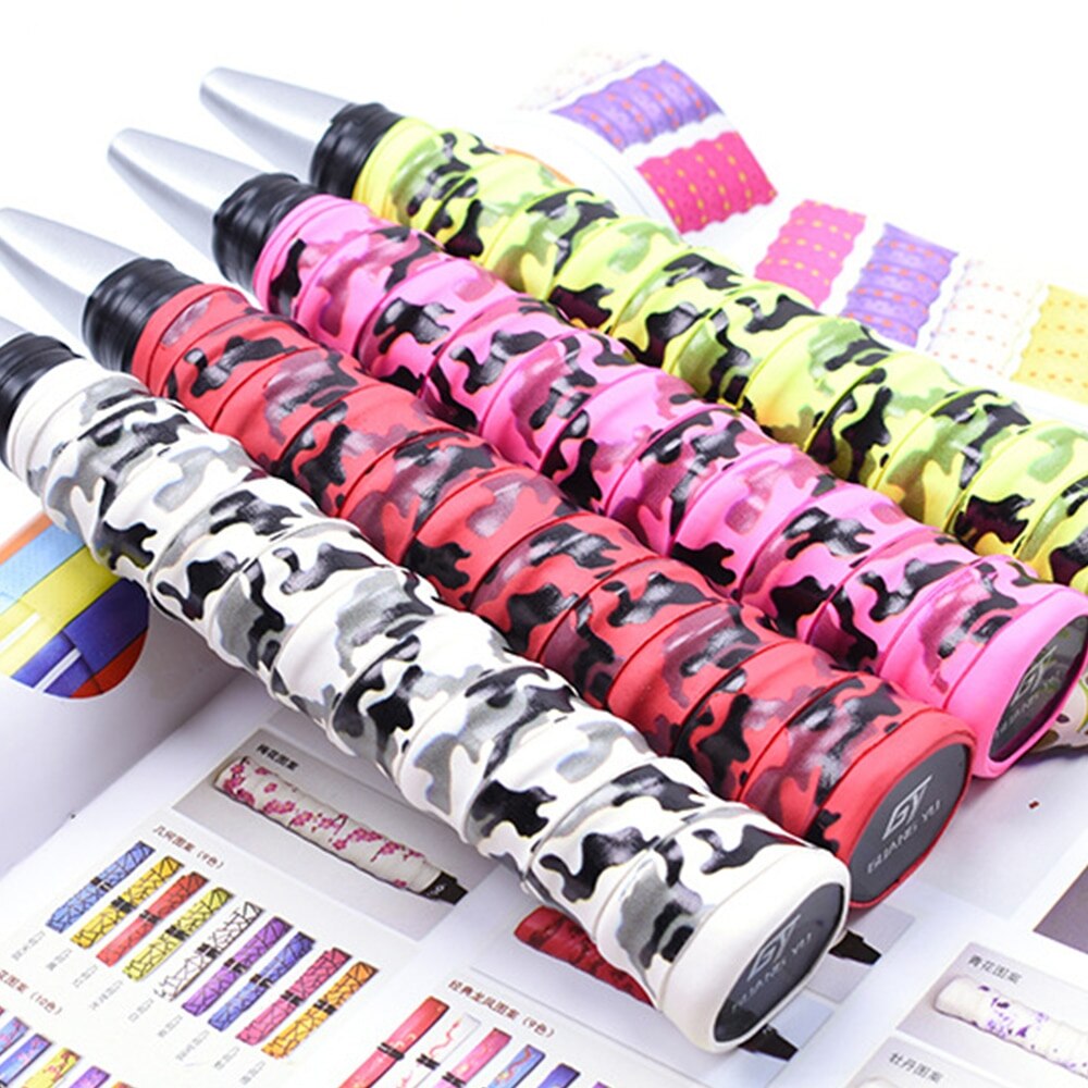 Breathable Anti-slip Badminton Racket Overgrips Tape Sport Over Tennis Grip Sweat Band Grips Sweatband