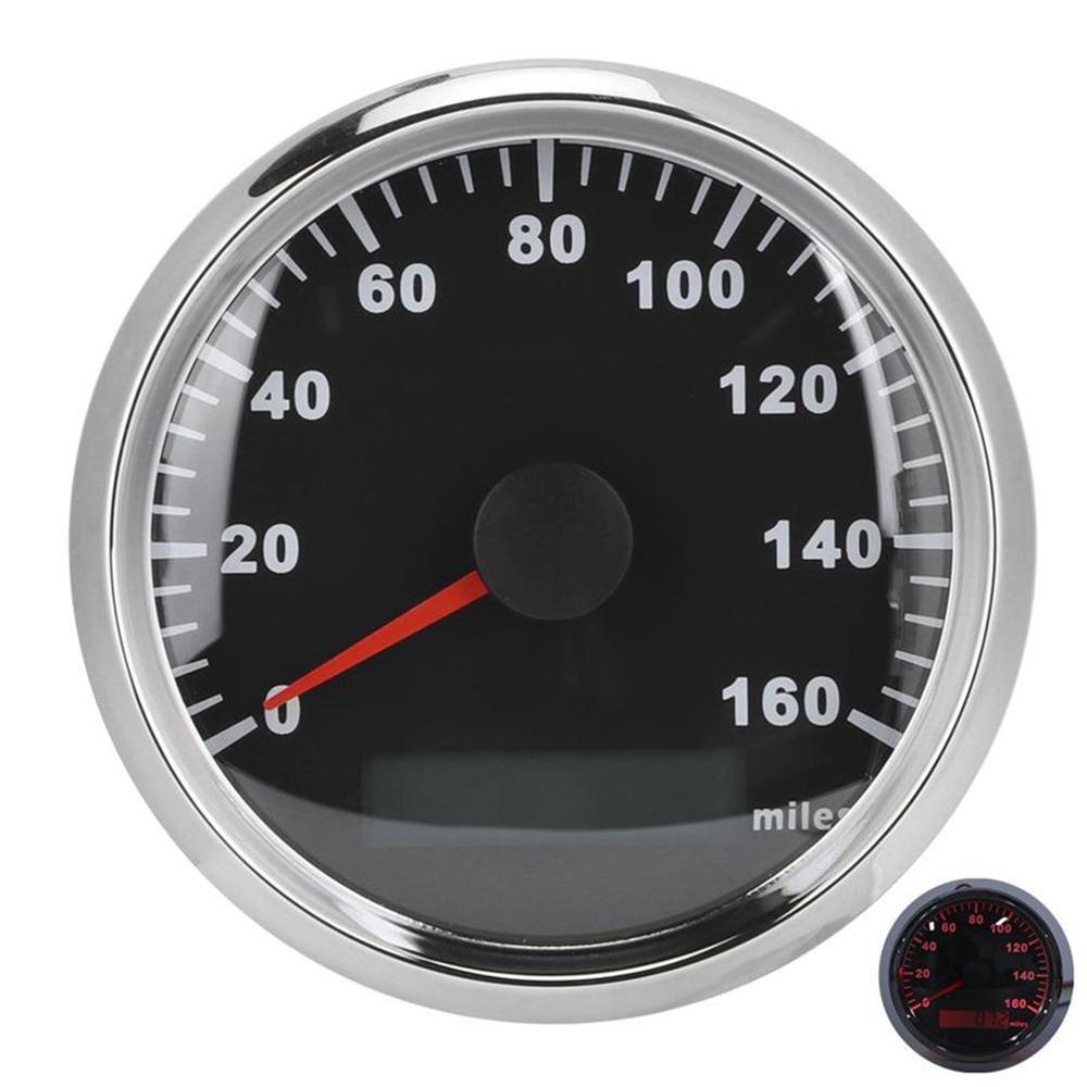 85mm universal gps speedometer vandtæt anti-fog 316l frontcover til bil lastbil motorcykel speedometer