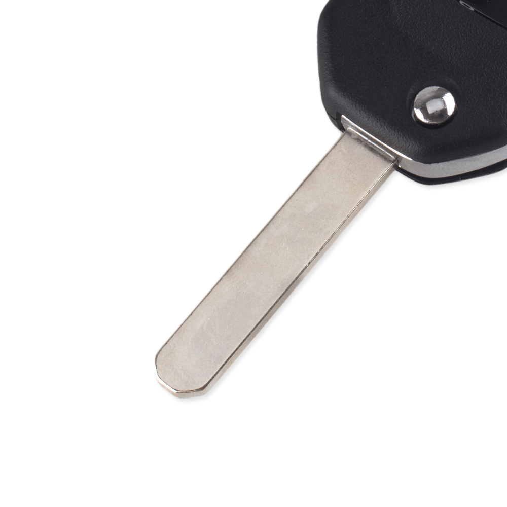 KEYYOU 3 Buttons Smart Remote Key Fob Case For Honda Civic City Fit HR-V XR-V Folding Flip Auto Car Key Shell Uncut Blade