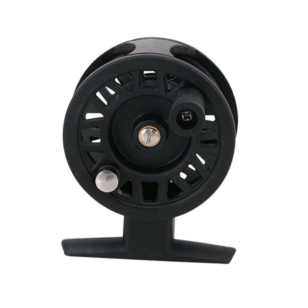 Spinnen Gießen Eis Angelrute Combo Mini Pole Locken 41/50cm Versenkbare Kohlenstoff Karpfen Stange und Angelrollen multifunktions einstellen