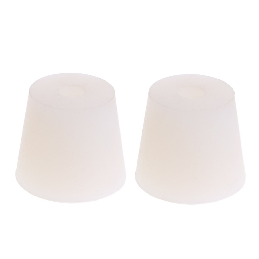 Bouchon en caoutchouc de Silicone de 2 pièces avec la bière de vin de barboteur de Valve de sas de trou