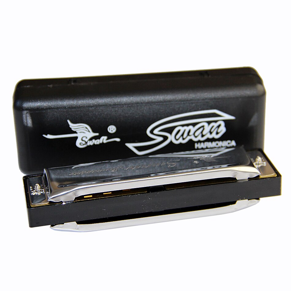 SWAN SW1020 C Key 10 Holes Blues Harmonica