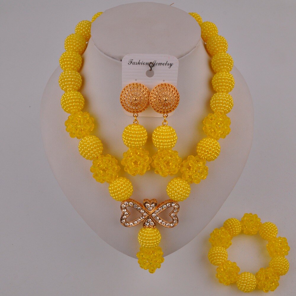 Nigeriaanse bruiloft, prachtige bruidssieraden, afrikaanse sieraden, rode imitatieparel, kristallen sieradenset xx -82