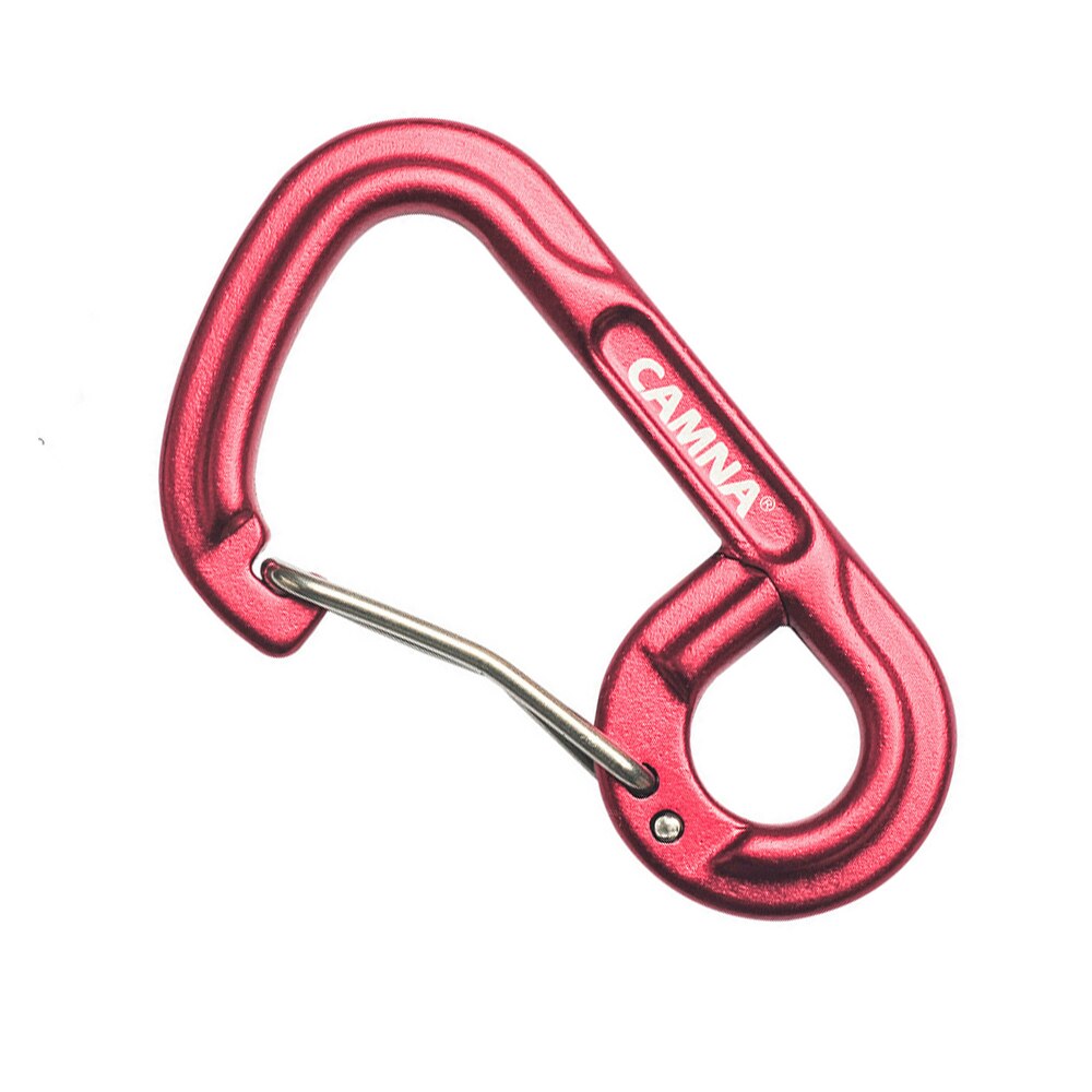 Aluminium Karbinhake D-ring - Clip Nyckelring för Camping & Vandring