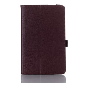 Funda Case For Samsung Galaxy Tab 3 lite 7.0 T110 T111 Tablet PU leather Stand Cover for Samsung Tab tab E 7.0 T113 T116 Coque: Brown