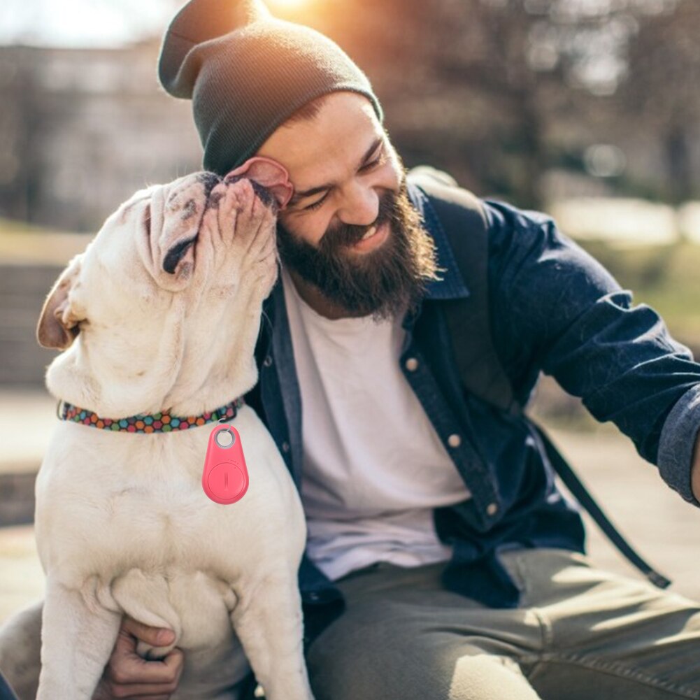 kjæledyr smart bluetooth sporer hund gps kamera locator hund bærbar alarm sporer til nøkkelring bag anheng