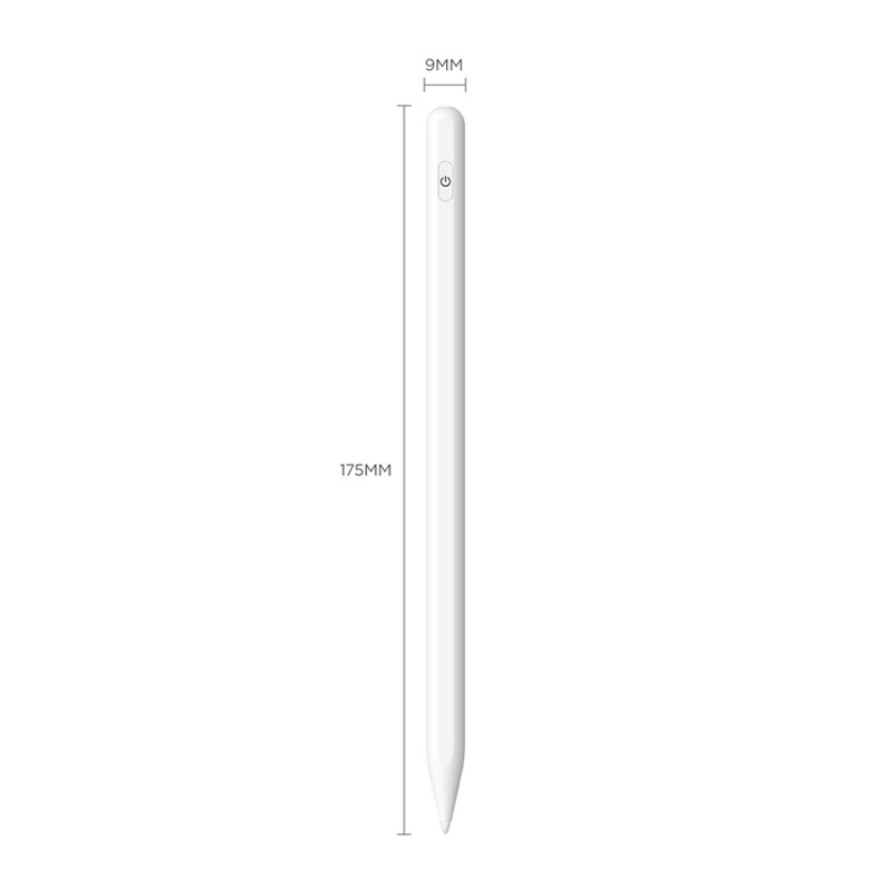 Voor stylus apple pencil 2 ipad pen voor ipad 6 7 8 mini 5 air 3 pro voor active stylus ipad pro 11 6th 7th gen: Wit