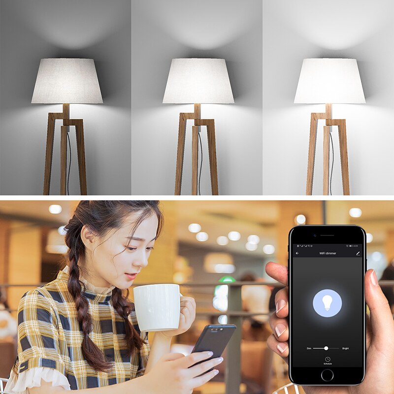 Tuya Ewelink Wifi Smart Switch Voice Control Dimmer Switch Wireless Remote Control Module For Alexa Google Home