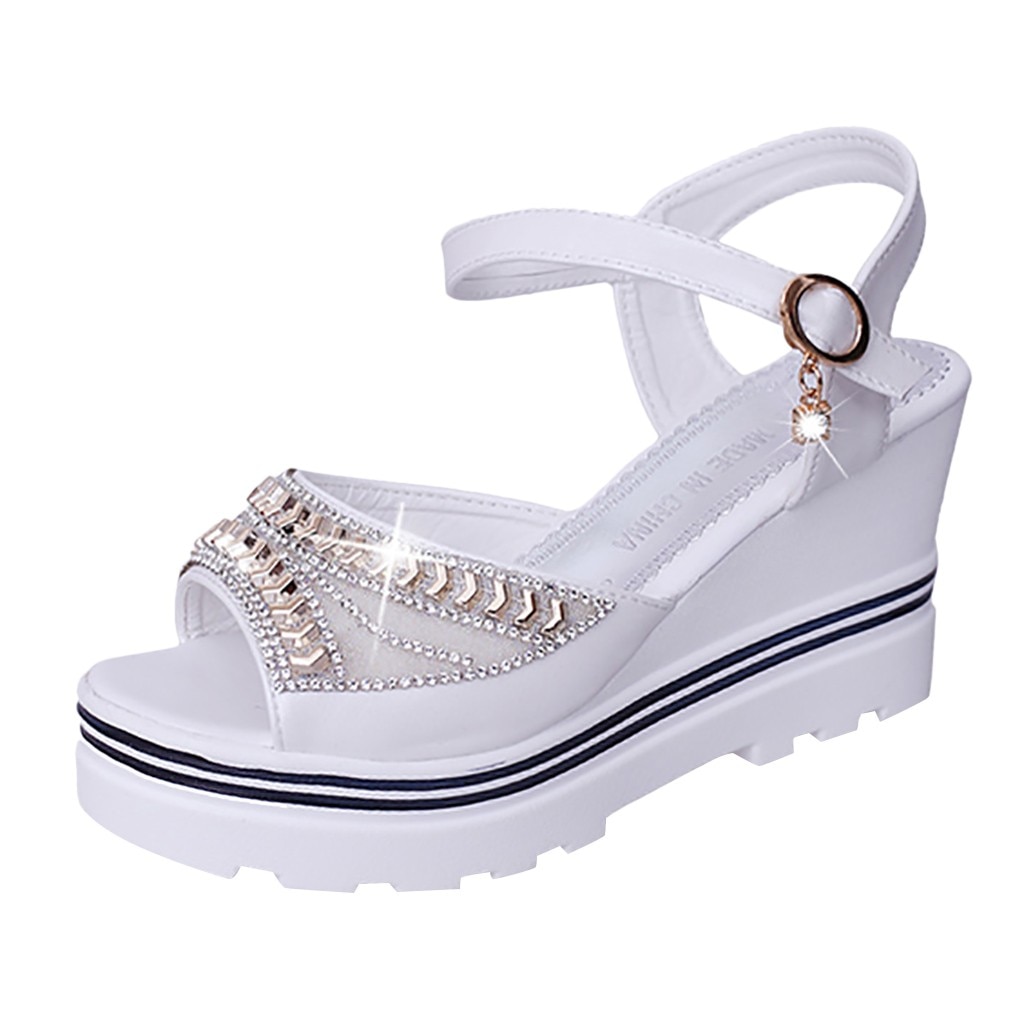 SAGACE sandales femmes été croix côté Shaggy bout ouvert chaussures plates romaine Femme plate à lacets forme sandales Feminina