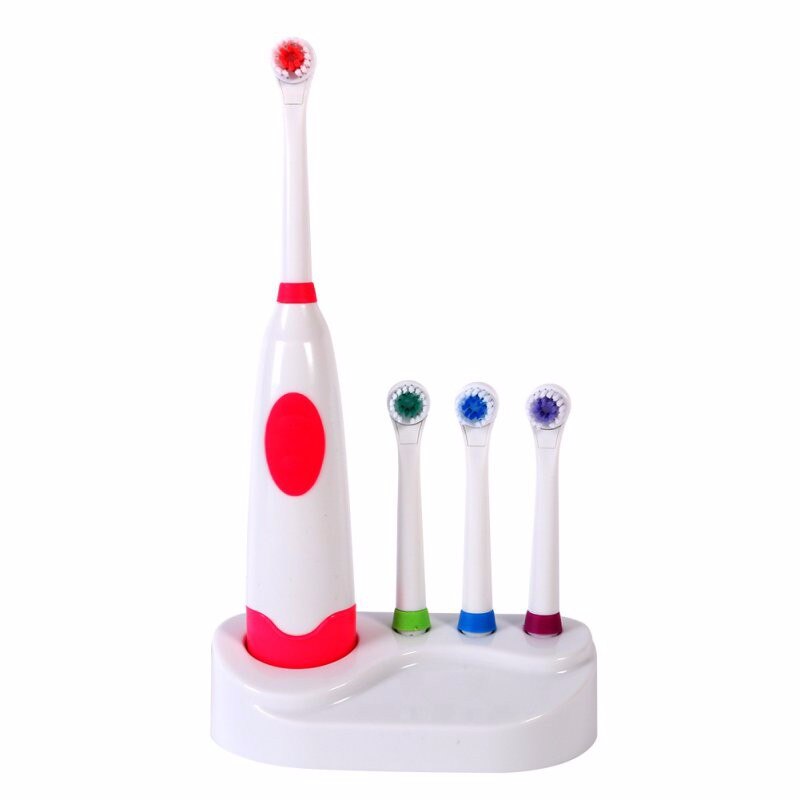 1119 Electric Toothbrush Rechargeable Toothbrush 3 brush heads for Adult Dental Care Massage