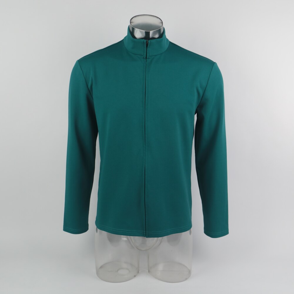 Camiseta interior de primer contacto Deep Space Nine Capitán Picard Sisko uniformes de la Flota Estelar disfraz Top Prop