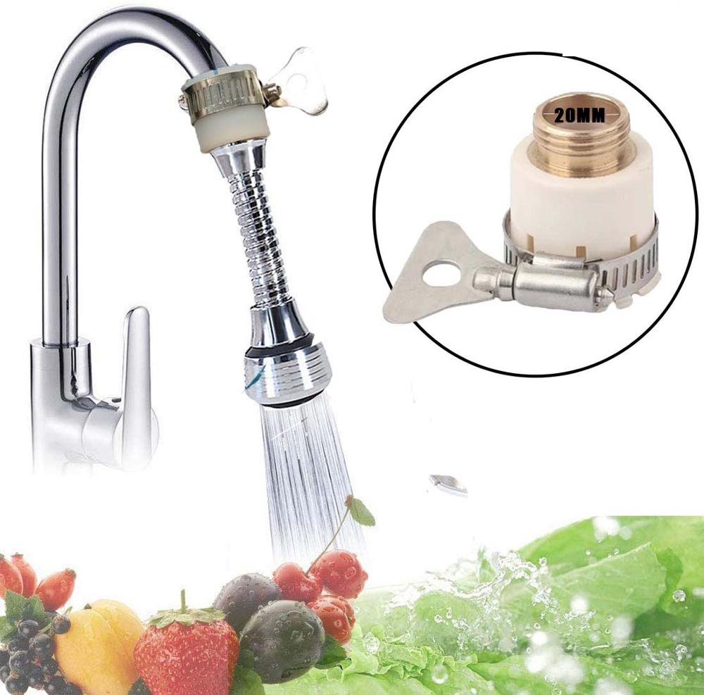 Adaptateur de robinet universel en caoutchouc PVC, connecteur de robinet mélangeur pour tuyau de jardin, robinet de cuisine, salle de bains, accessoire de buse de robinet