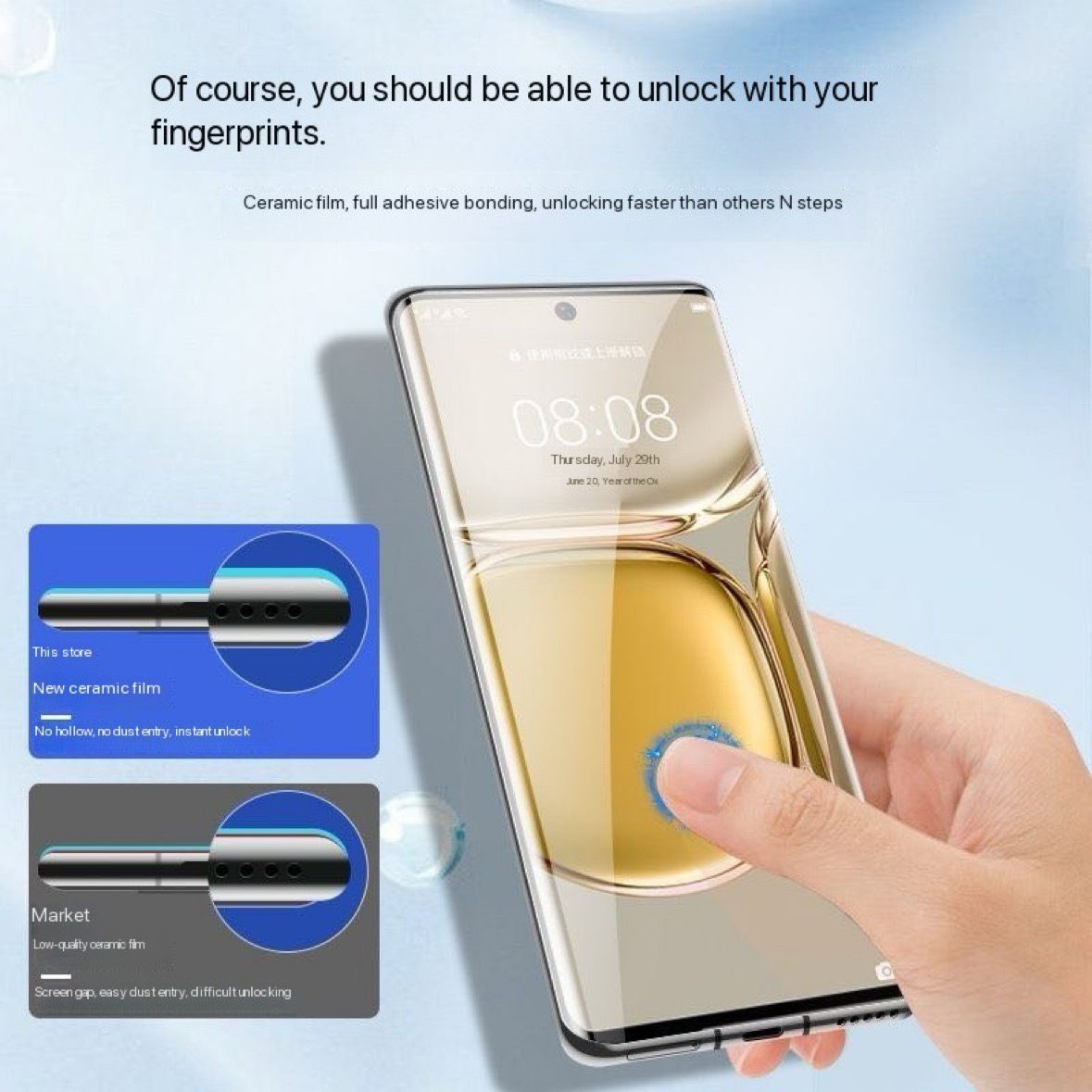 3d böjt, icke-härdat glas för huawei  p30 40 50 60 pro pura 80 70 ultra mate 20 30 40 50 60 70 pro rs skärmskydd