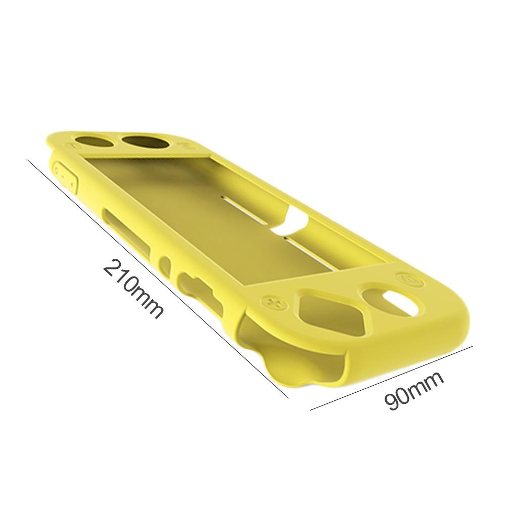 Carcasa protectora de silicona antiarañazos para consola Nintendo Switch Lite, de paquete completo, prevención de polvo