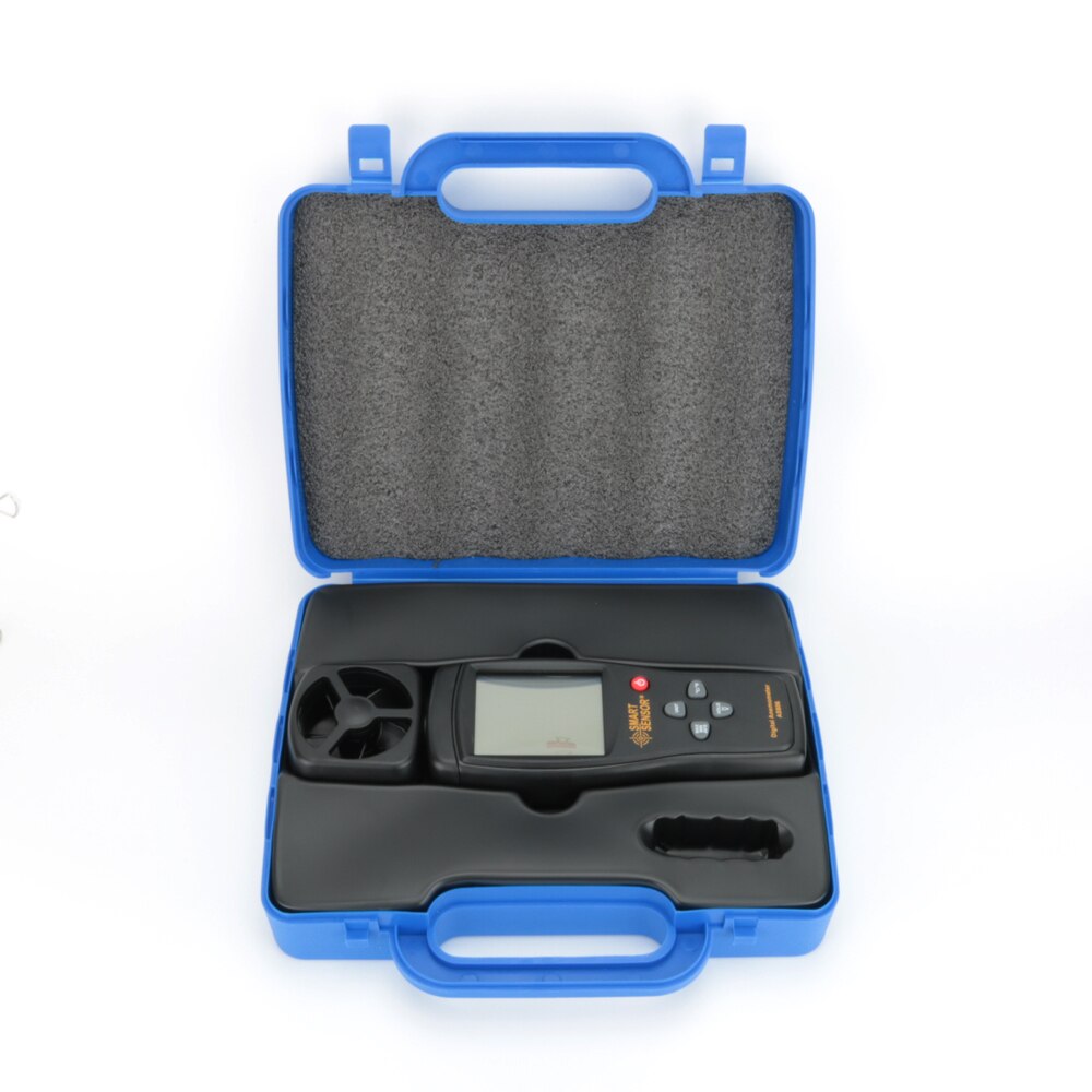 Digital Air Flow meter Anemometer AS806 0-45M/S wind speed sensor hand-held Anemometer Thermometer air flow speed meter