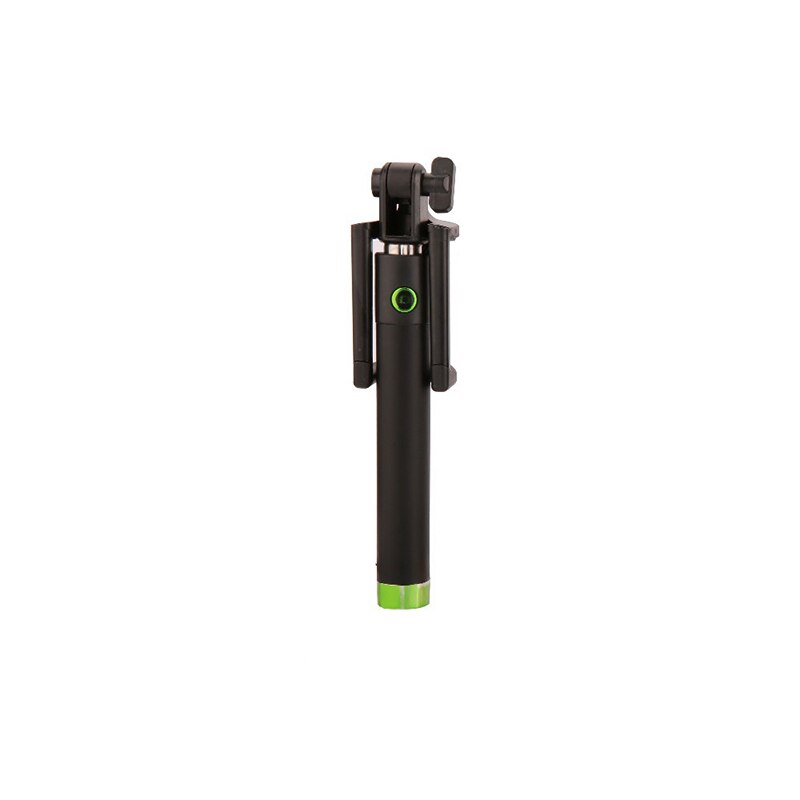Extensible Selfiestick Para Huawei P30 P20 amigo 20 Pro Lite P Smart Nova 4 3 3i palo Selfie con cable Bastone Selfi Para Movil: Green