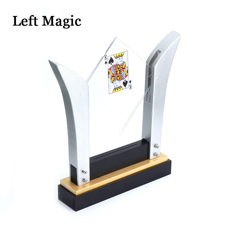 Deluxe TV Card Frame Magic Triks Card Insert Into Glass Magic Props Card Appearing In Frame Magic Stage Illusion Gimmick