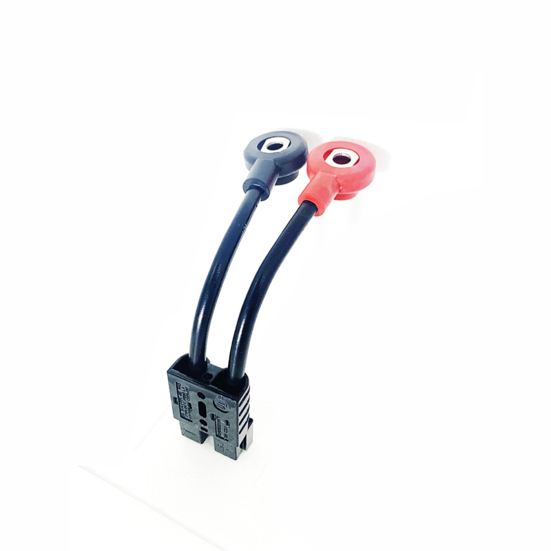 Terminal de batería cable de conexión de entrada aislado, Conector de clavija de carga de batería