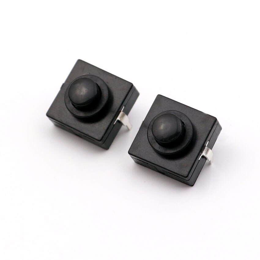 Ensemble de boutons de commutation pour lampe de poche, 3A, haute puissance, pièces de bricolage, interrupteur électronique pour torche, 5 pièces/lot
