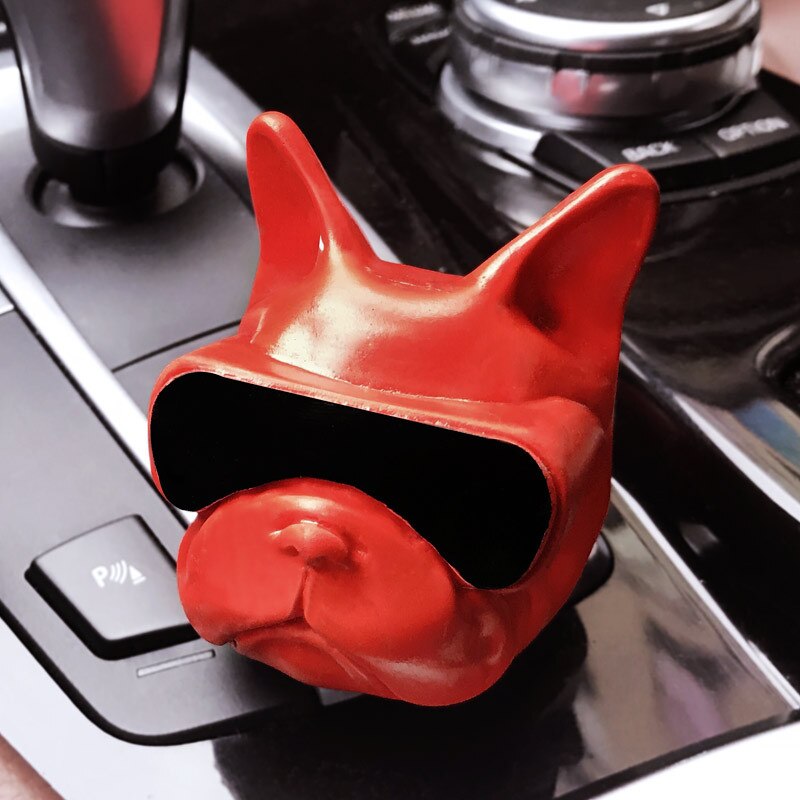 Frankrijk Bulldog Parfum Parfum Zetel Auto Luchtverfrisser Parfum Auto Interieur Parfum Geur Ornament Accessoires Decoratie: Rood