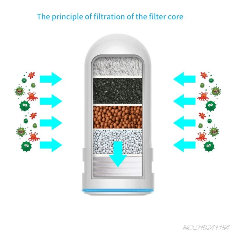 Kitchen Faucet Mount Filter Household Water Tap Purifier 7 Layers Filtering Water Softener Purification Device D07 20