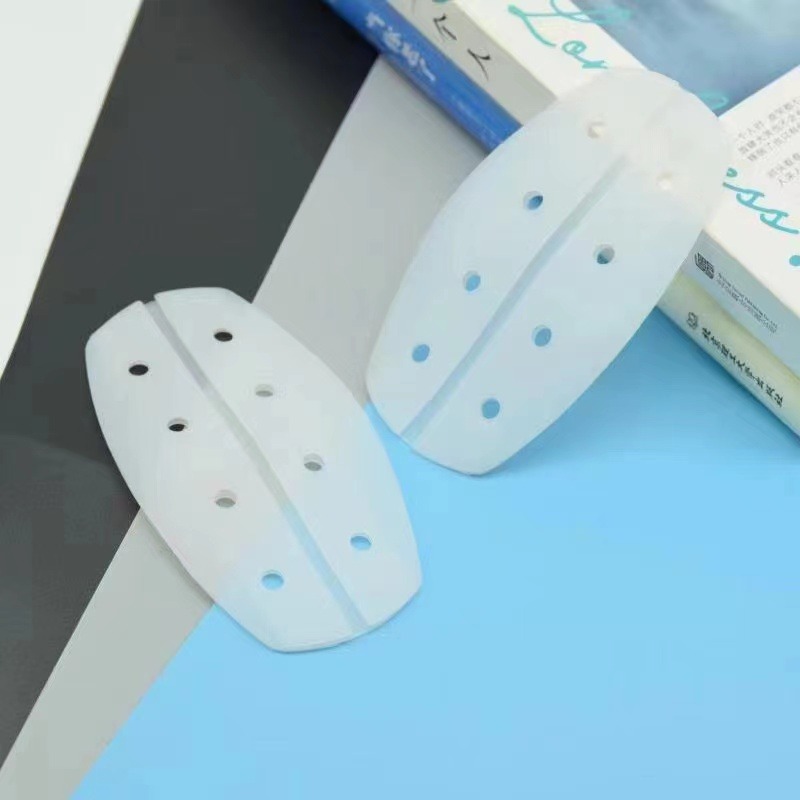 Silikon Rutschfeste Schultergurt Pads Weibliche Weiche BH-Träger Kissen Halfter Linderung Schmerzen BH Schulterpolster für Frau: Himmel Blau