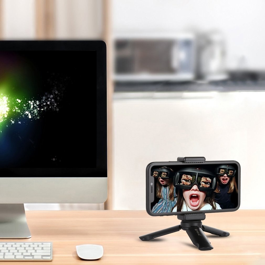 PULUZ – support paresseux Mobile, multifonction, petit trépied en plastique, pliable, de bureau, léger, offre spéciale