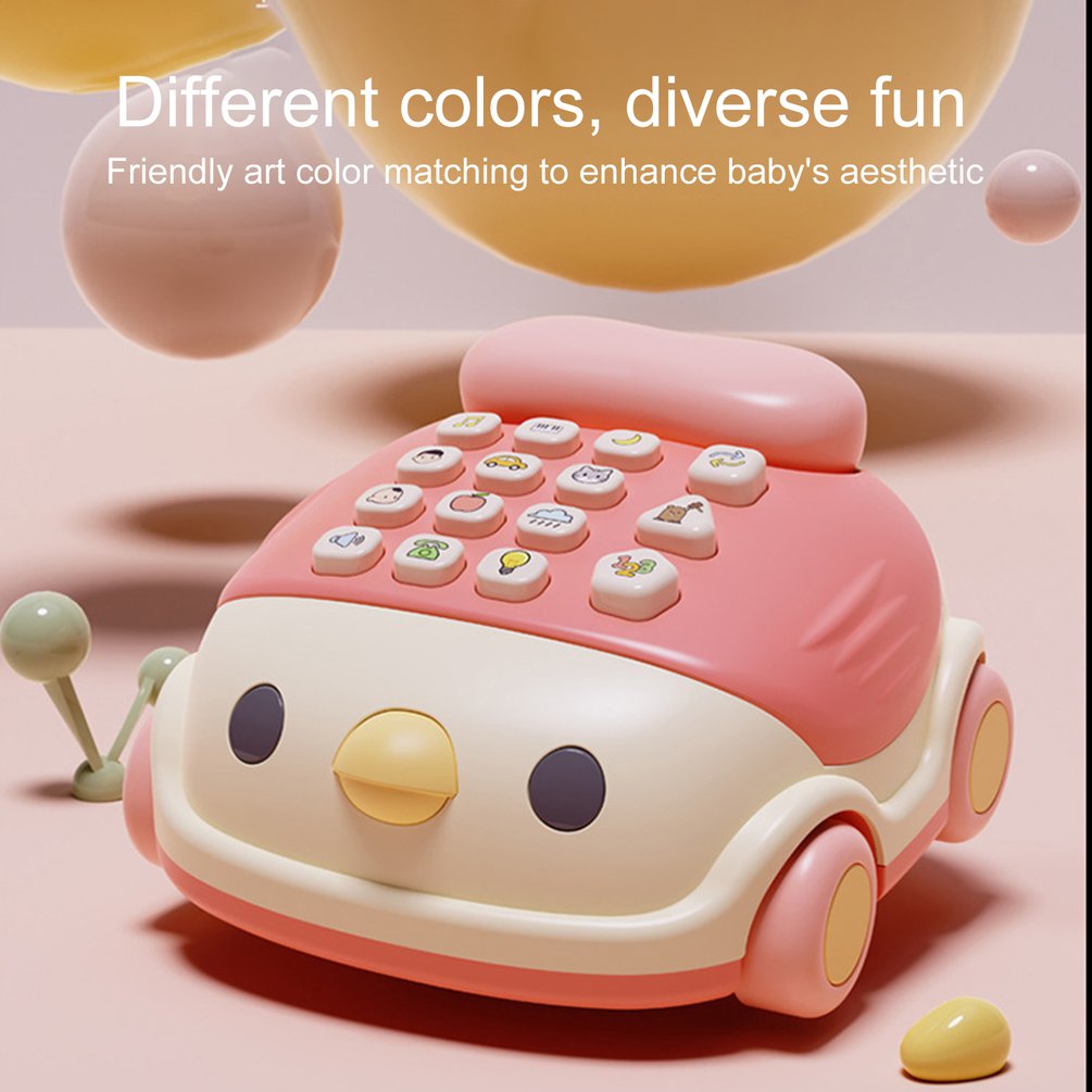 Retro Kinderen Telefoon Speelgoed Telefoon Vroege Onderwijs Verhaal Machine Baby Telefoon Geëmuleerd Telefoon Speelgoed Voor Kinderen Muzikaal Speelgoed