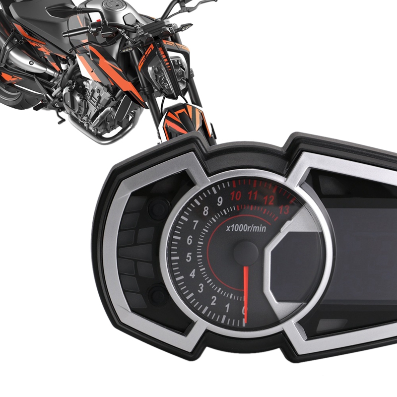 Medidor General de cristal líquido para motocicleta velocidad, velocidad, temperatura del agua y medidor de aceite adecuado para un solo cilindro Ninja 650, Do
