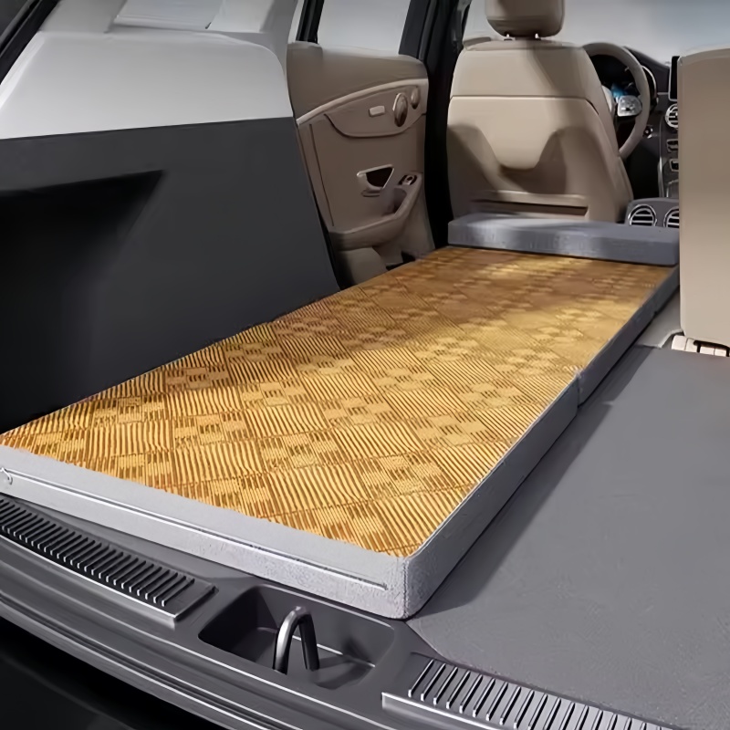 Lit pliant pour voiture SUV 180CM, coussin de couchage, matelas de voyage épais et Portable, tapis de repos pour Camping et bureau, coussin de siège arrière pliable