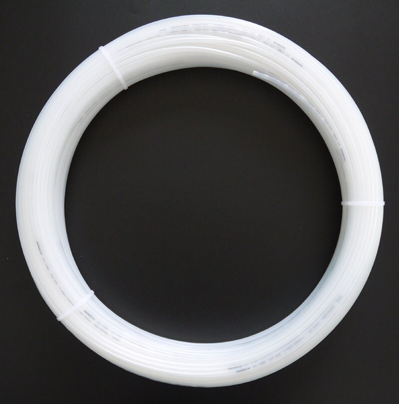High Pressure PA6 Nylon Tube Diameter 2.5 4 6 8 9 10 12 mm Pneumatic Air Compressor Smooth Rigid Polyamide Oil Pipe Clear Black