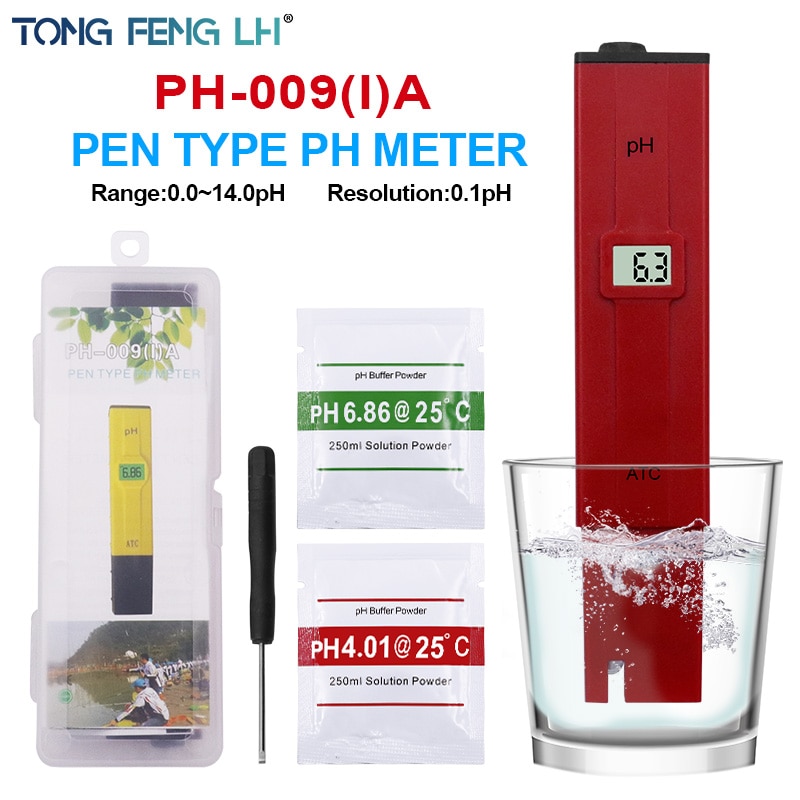 Ph Pen Ph Meter Digitale Display Pen Type Ph Meter Ph Detectie Atc Temperatuurcompensatie Test Pen Ph Meter