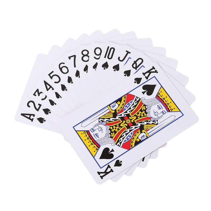 Pokerikorttipakka normaali pelikorttipaperi pokerikortit perhejuhliin yökerhobaari kasino