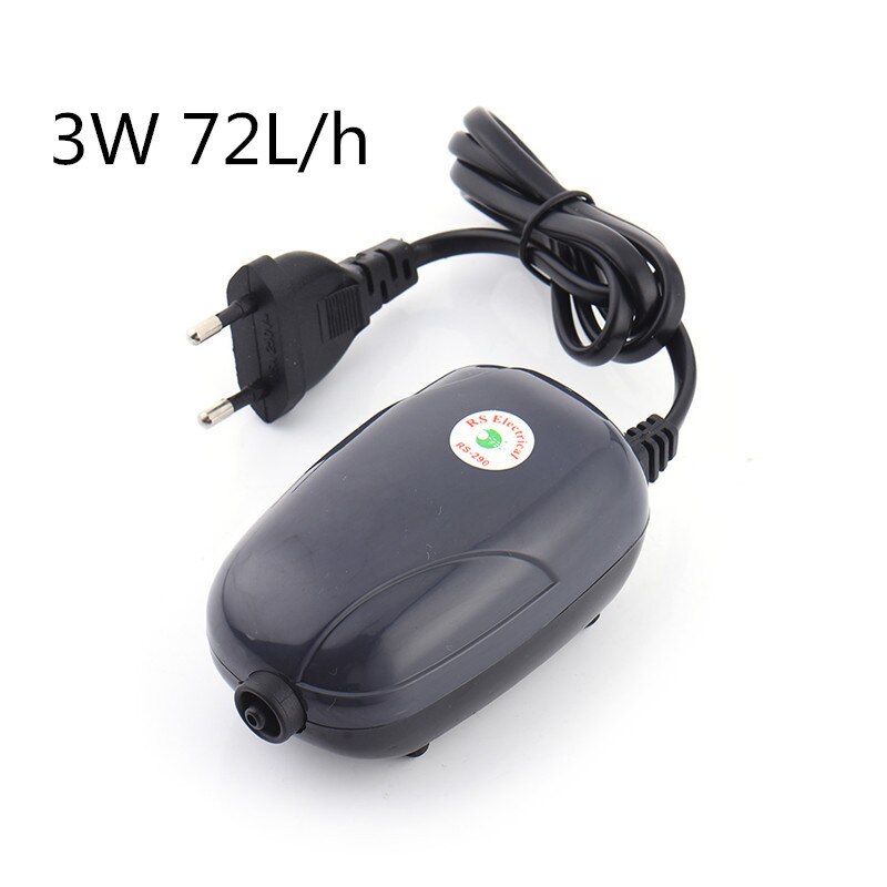 Aquarium Beluchting Pomp Kleine Huishoudelijke Oxygenatie Zuurstof Machine Mini Stille Pomp Zuurstof Machine Beluchter Zuurstof Vis Pomp: RS-290 / EU adapter plug